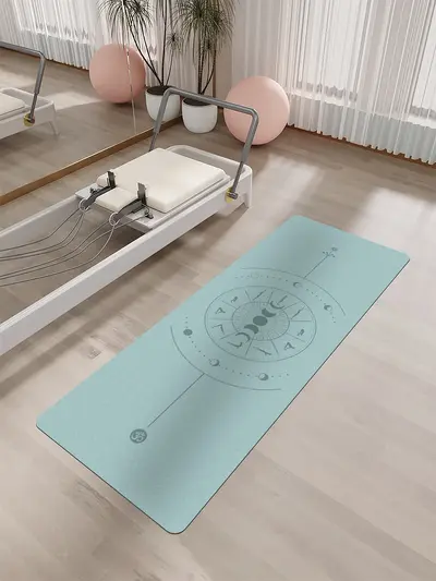 PU Kauçuk Yoga Matı, 2. Nesil Geniş, Aşınmaya Dayanıklı ve Kaymaz, Hindistan Cevizi Kabuğu - 4