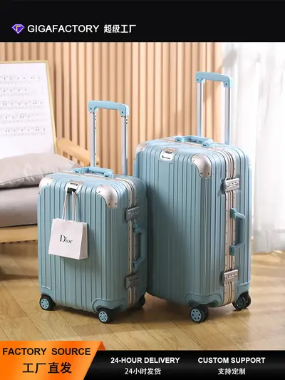 Lightweight Aluminum Frame Suitcase, 20 and 29 Inch