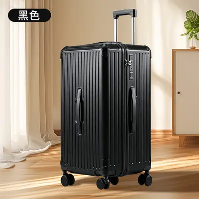 24 Inch Lightweight Trolley Suitcase with 360° Wheels and Combination Lock - 9