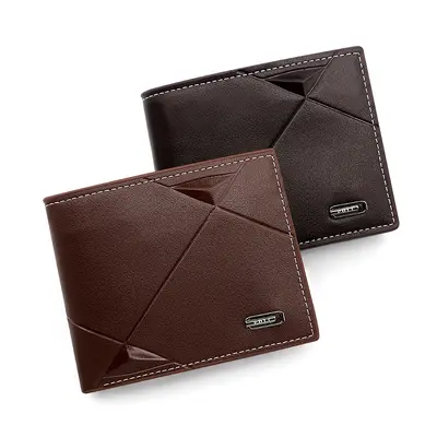 Men's Short Wallet, Multi-Card Slots, Slim Model - 1
