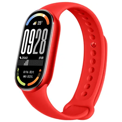 Solid Color TPE Strap for Xiaomi Smart Band 8/9/10 - 10