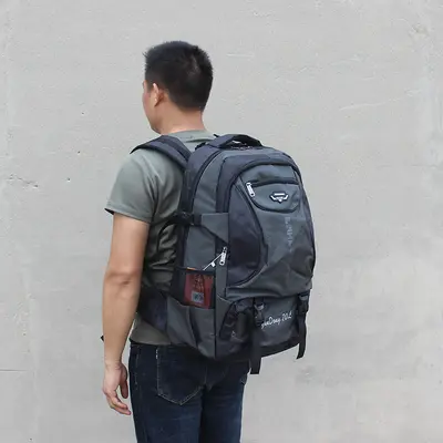Wasserdichte extragroße kapazitive Geschäftsreise Langstrecken-Reisenrucksack Outdoor-Rucksack Herren-Arbeits-Großes Gepäck Anzug Quilt große Tasche - 8