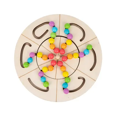 Color Recognition Maze Rolling Ball Intelligence Turntable Desktop Game - 6
