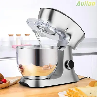 Food mixer 6.5-8 L, aluminum housing, silent DC motor - 2