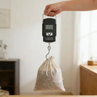 Çapraz sınır toptan 50 kilogram ev tipi taşınabilir elektronik terazi mini model el terazisi taşıt tipi yüksek hassasiyetli bavul terazisi - 7