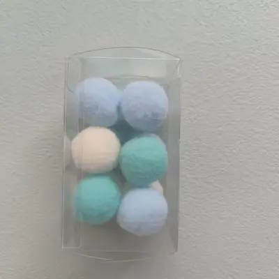 Silent Elastic Plush Ball Cat Toy - 10