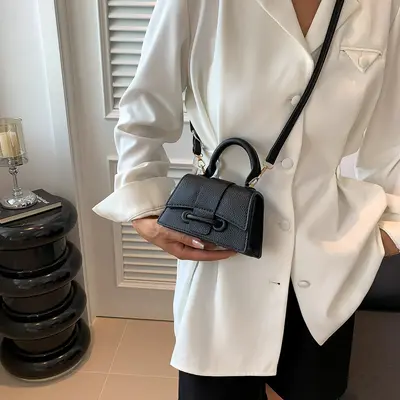 2026 neue modische Damentasche vielseitige modische Umhängetasche Nischen-populäre Schulttertasche alltägliche Mini-Kleinumhängetasche - 7