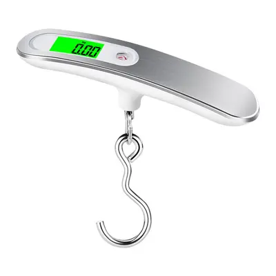 Paslanmaz Çelik Taşınabilir Bagaj Dijital Terazi - Kargo Elektronik Ölçeği - Bagaj Tartı 50kg - Stokta Mevcut - 6