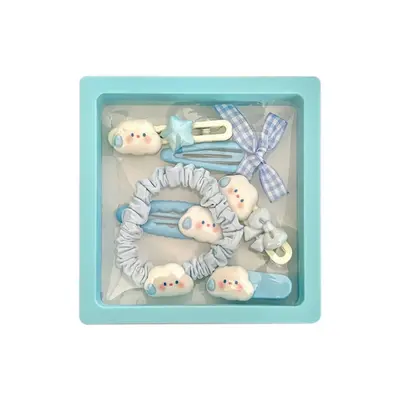 New cartoon cute cloud star hair clip for girls versatile side bangs clip sweet duck bill clip hair rope wholesale