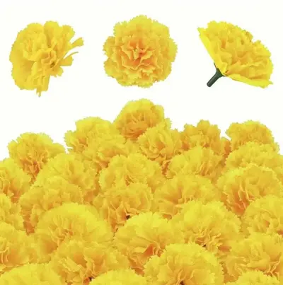 6 cm Karanfil Yapay Çiçek, DIY Çelenk Aksesuarı, Cadılar Bayramı ve Düğün İçin