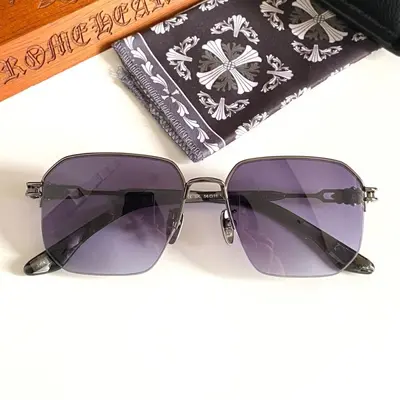 Frameless Sunglasses for Men and Women, UV Protection, Minimalist Design - 1