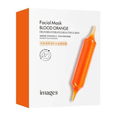 Image Beauty Fresh Moisturizing Blood Orange Mask Moisturizing Skin Hydrating Mask Blood Orange Essence Skincare Products Wholesale - 8