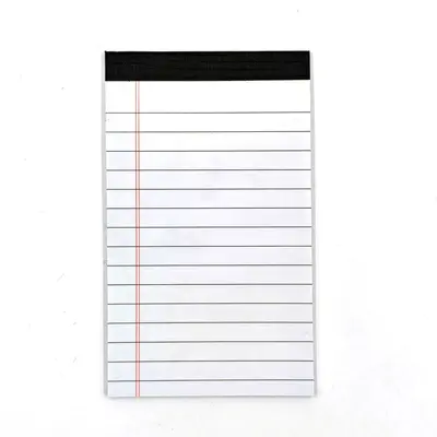 A7 Colored Tear-Off Memo Pad, Non-Adhesive, 30 Sheets, Lined - 8