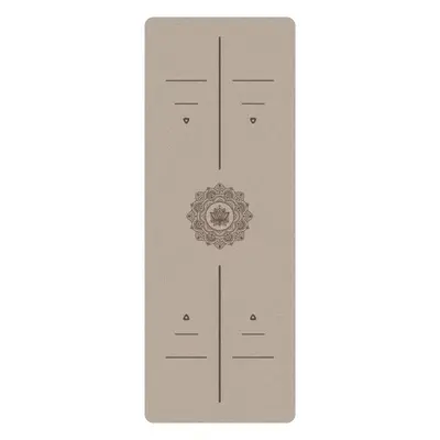 Natural Rubber Yoga Mat, Non-Slip Frosted PU Surface, Coconut Fiber - 12