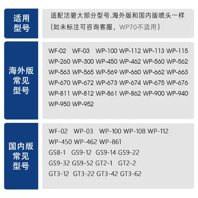 Standard Nozzle Tip Compatible with Waterpik Jiebi Water Flosser - 4
