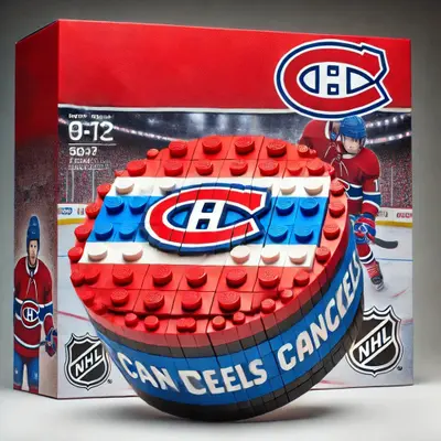 Ice Hockey Series Building Block Toy Model, Lego Compatible Assembly Set - 7