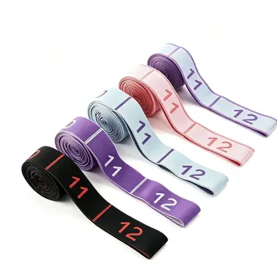 Yoga Resistance Band, Adjustable Segmented Digital Resistance Band for Children's Dance - 6