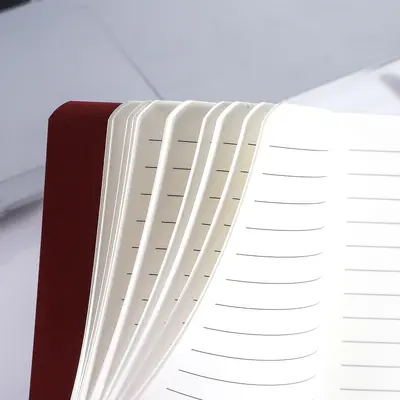 Grenzüberschreitendes farbiges A6 liniertes Notizbuch aus Kraftpapier, bedruckbar mit Logo, Schüler-Hausaufgabenheft, weiches Kopier-Notizbuch, Laptop-Notizbuch