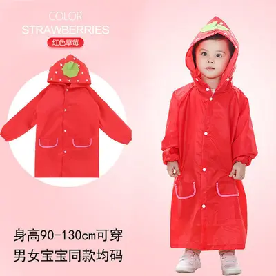 Hersteller Großhandel Kinderregen­jacke Junge Mädchen Baby Kindergarten Cartoon Poncho niedlicher Umhang Stil Grundschüler Regenjacke - 11