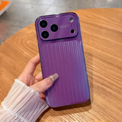 秒变iPhone18promax电镀散热边瓦楞手机壳苹果17高级16防摔保护套 - 9