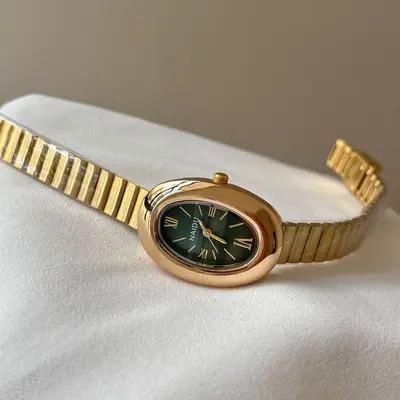 Damenuhr, klassischer Stil, elegante Luxus-Vintage, modisch - 9