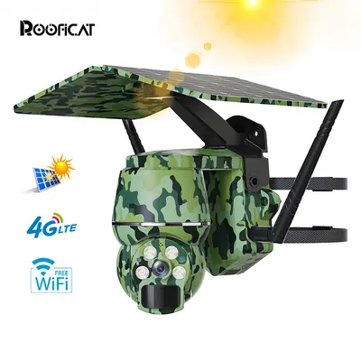 Outdoor 4G WiFi Security Camera, Solar Powered - 6