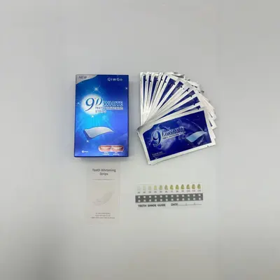 源头工厂加工生产定制3D5D9D跨境美白牙贴家用美白条洁牙美白贴片