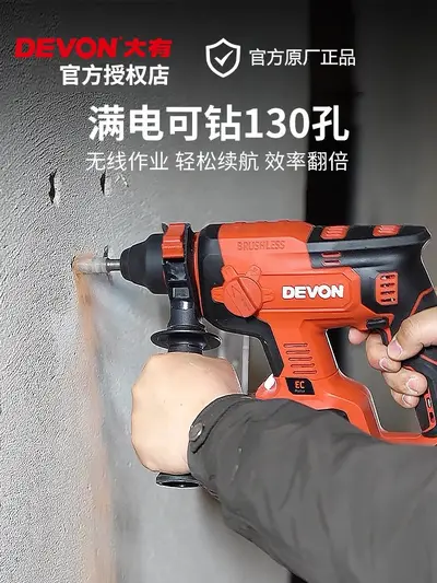 Dayou 5401 Cordless Power Tool Set, 20V Brushless, 4-Piece