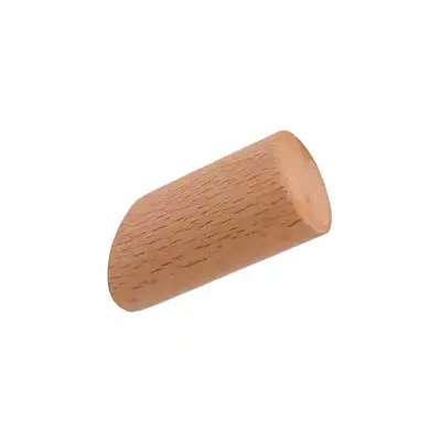 Cross-border wooden wall hooks, simple solid wood brackets for indoor door storage, clothing and hat hooks.