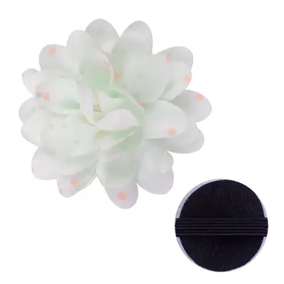 Blumenmuster Haustierhalsband-Stoff, 8 cm, Chiffon - 10
