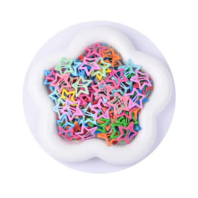 Star Hair Clip, Colorful Small Y2K Hair Accessory