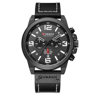 CURREN 8314 erkek saati, kronograf, su geçirmez - 8