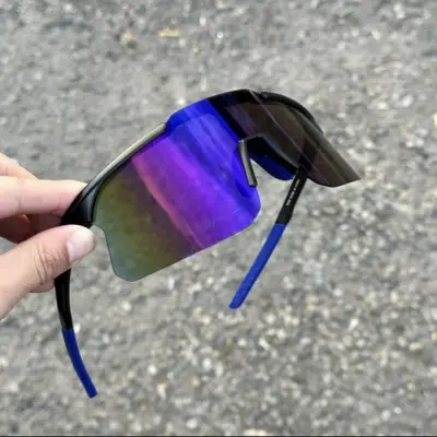 Cycling and Sport Sunglasses, Anti-UV, Windproof, Small Face Fit - 9