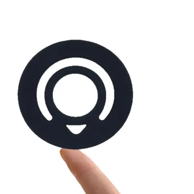 Liquid Silicone Magnetic Phone Ring Holder for Apple 12-16