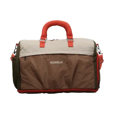 Expandable travel bag with shoe compartment, wet-dry separation - 9