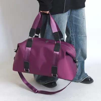 Reisetasche Sporttasche Fitnesstasche mit Nassfach Große Kapazität Geschäftsreise Schwimmen Yoga Wasserdicht Herren Damen - 4