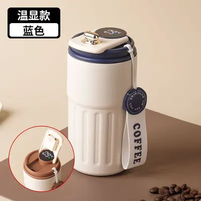 316 Stainless Steel Thermos Mug with Smart Temperature Display - 8