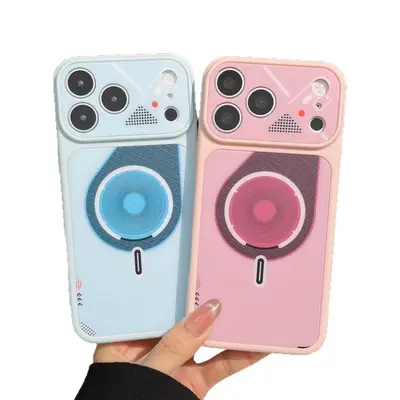 iPhone 17 Pro Max mat şeffaf manyetik kılıf, iPhone 16 ile uyumlu