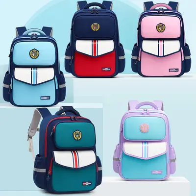Spine-Support Schoolbag for Grades 1-6, Large Capacity - 3