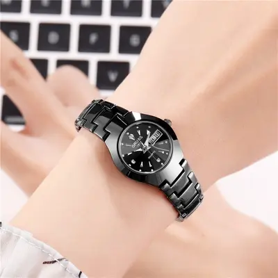 Women's watch, waterproof, luminous, Korean style design - 8
