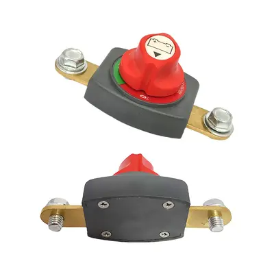 Brass Battery Terminal Disconnect Switch, High Current, Car Modification