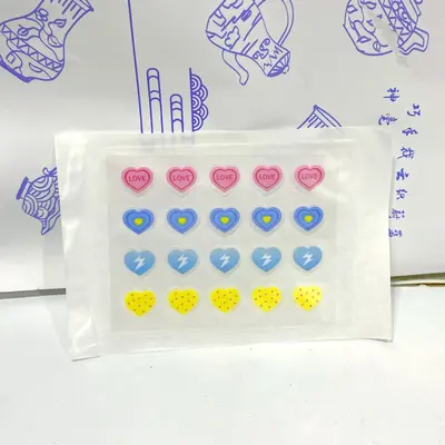 心形祛痘贴星星痘痘贴隐形青少年面膜贴片淡化痘印轻薄透气可爱 - 3