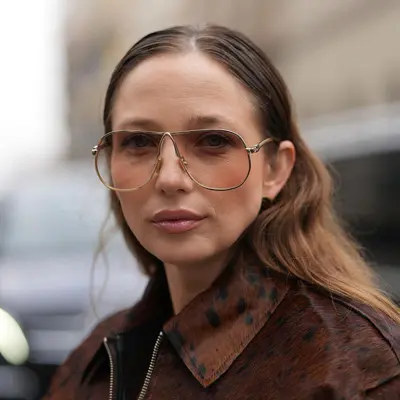 Metal Aviator Sunglasses with Large Frame and UV Protection, Retro Style - 3