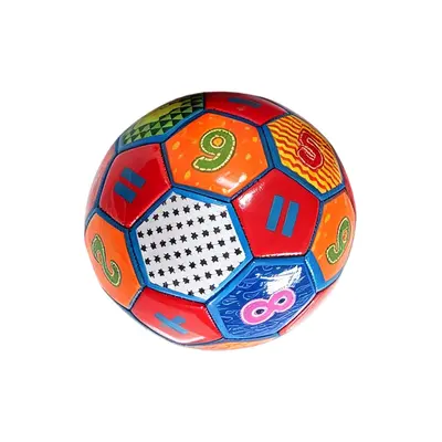 Kinder-Trainingsfußball Nr. 2, PU, maschinell genäht, Gummi - 5