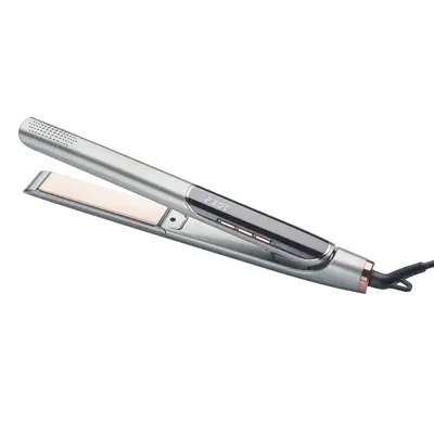 2-in-1 Negative Ion Hair Straightener and Curler, Hair-Friendly