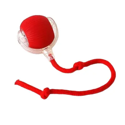 Automatic Dog Toy Bouncing Ball, Electric Smart Walking and Self-Play Chew Ball - 6