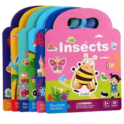 Baloncuk Sticker Kitabı 2+ Yaş Eğitici Oyuncak