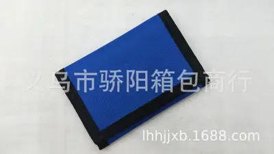 Erkek Kısa Cüzdan, Katlanabilir Polyester Kamuflaj Kumaş - 10