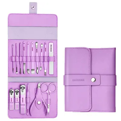 Nagelset mit Maniküre- und Pediküre-Werkzeugen, 18-teilig - 5
