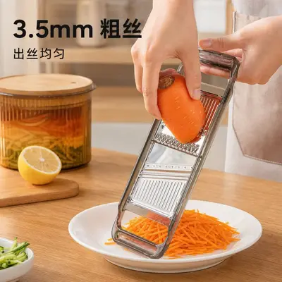 Stainless steel vegetable slicer for potatoes and carrots - 2